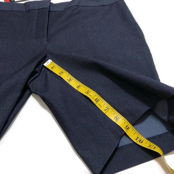 MARIO SERRANI Italy Dark Blue Bermuda Shorts Sz 8 - Picture 16 of 16